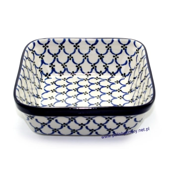 Salaterka kwadratowa 1,2L dek. 27X Koronka